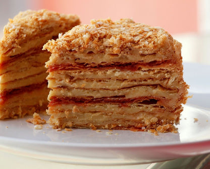 Torta Milhojas Manjar Frambuesa